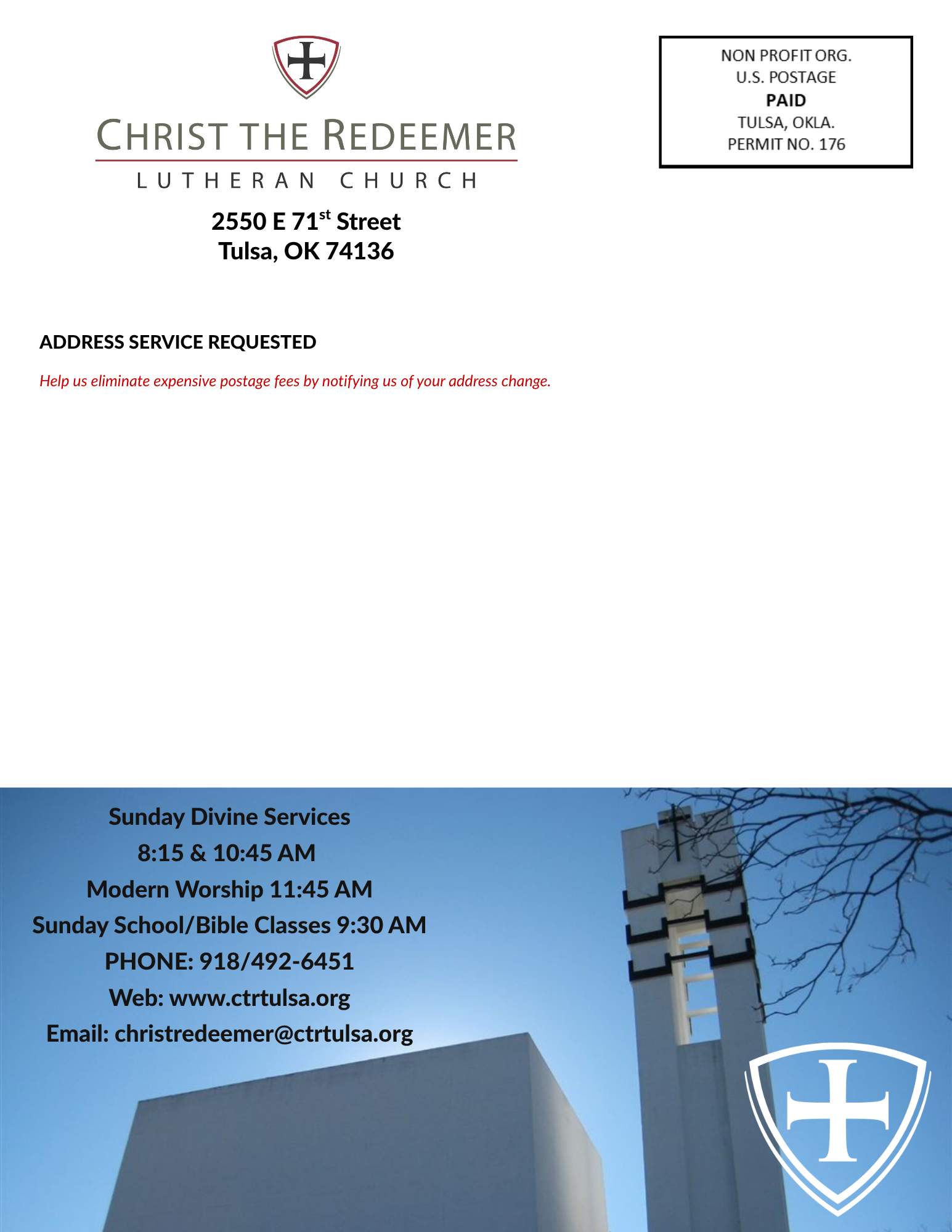 Christ the Redeemer August 2026 newsletter, page 24