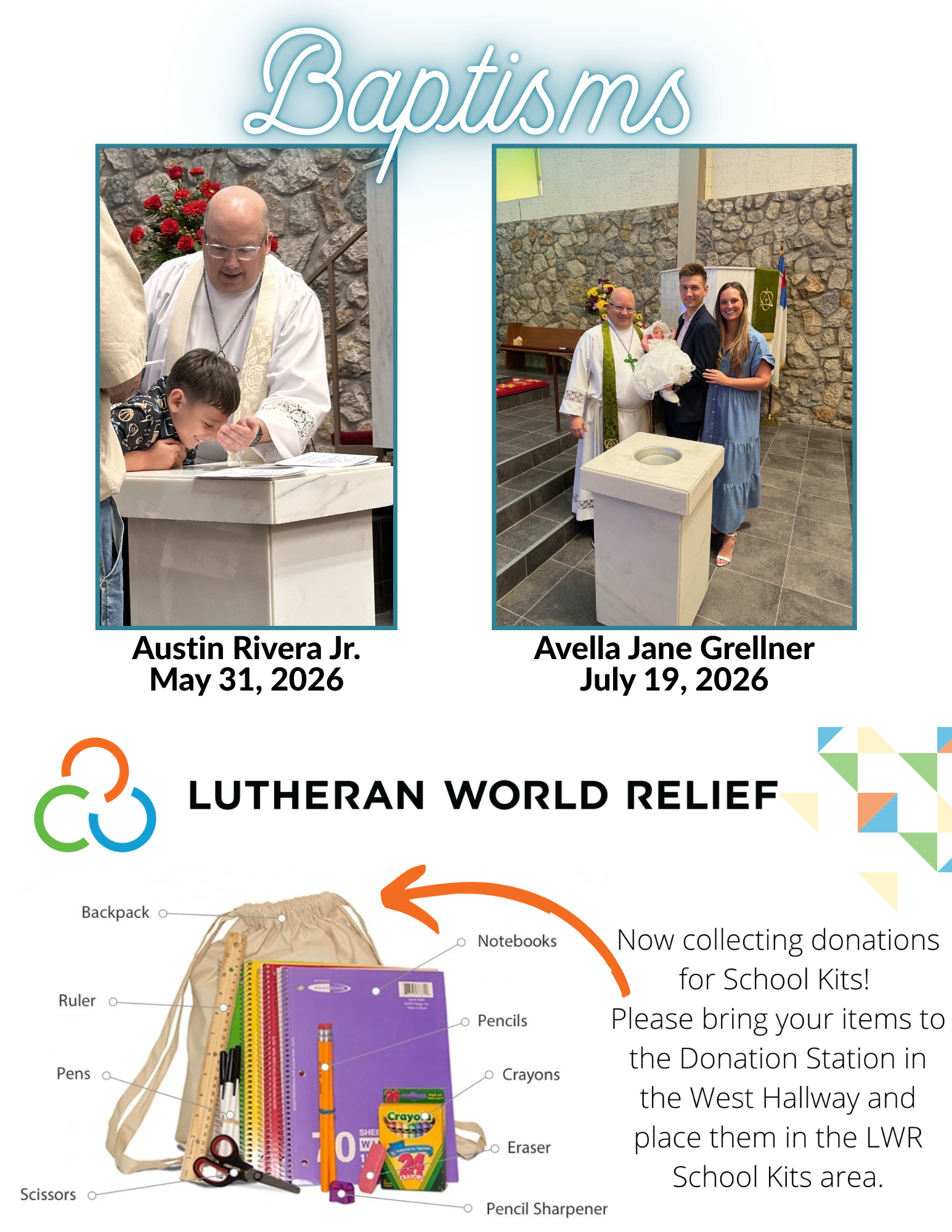 Christ the Redeemer August 2026 newsletter, page 21