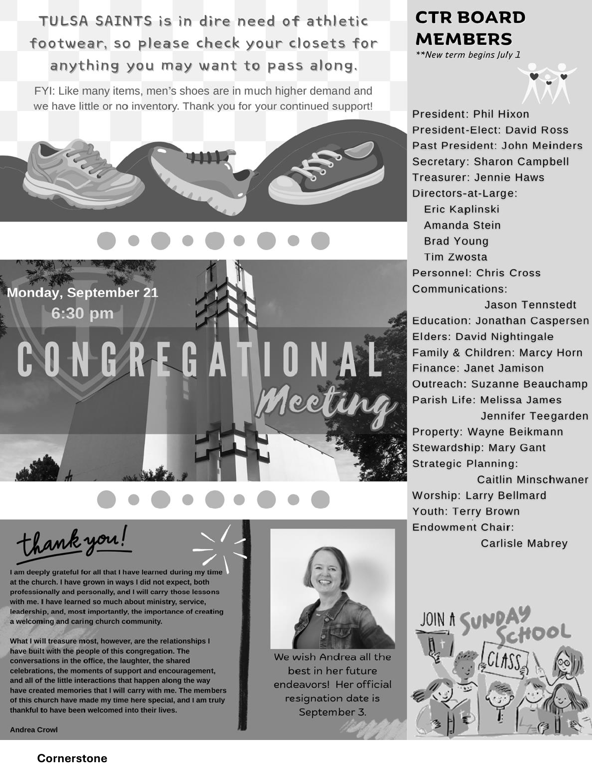 Christ the Redeemer September 2026 newsletter, page 4