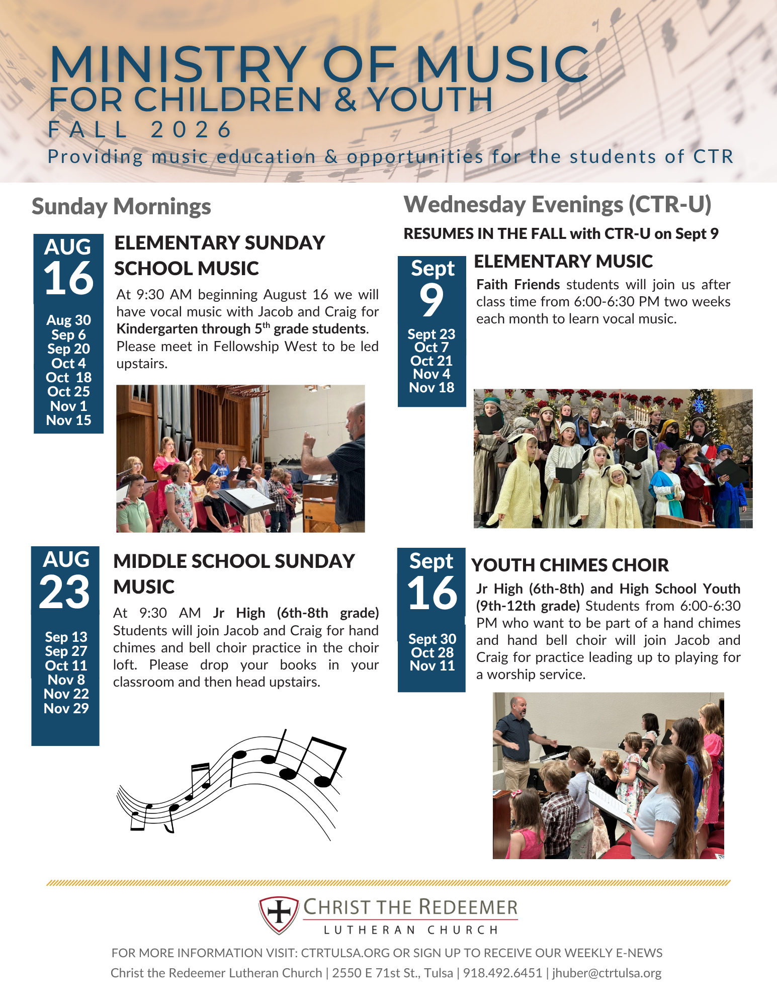 Christ the Redeemer August 2026 newsletter, page 23