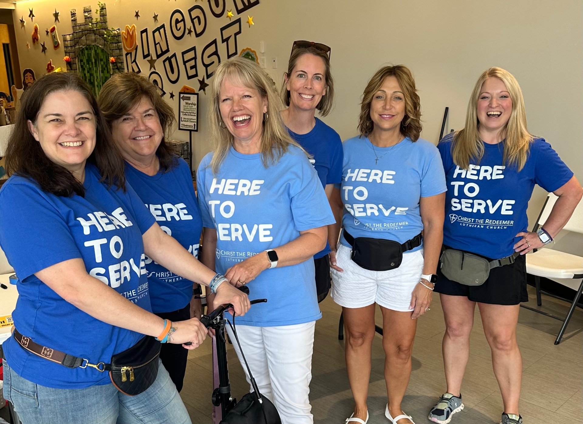Lady Roustabouts volunteers at CTR