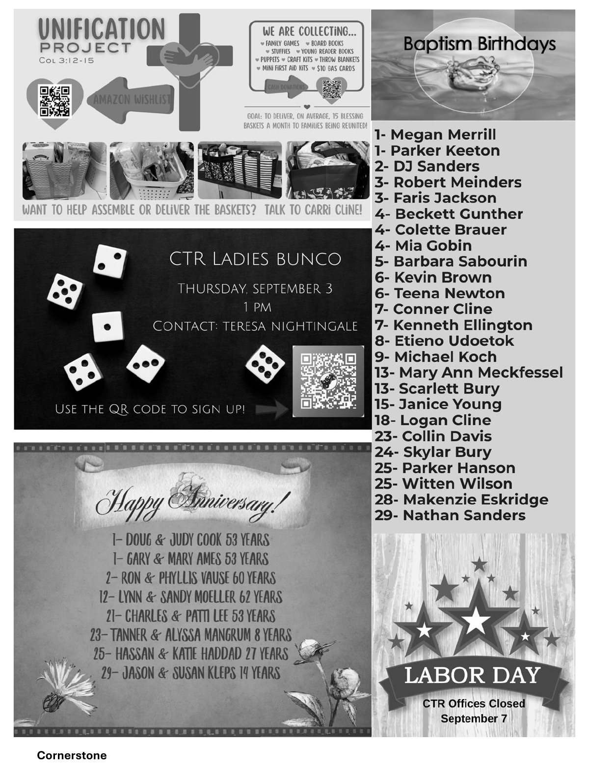Christ the Redeemer September 2026 newsletter, page 8