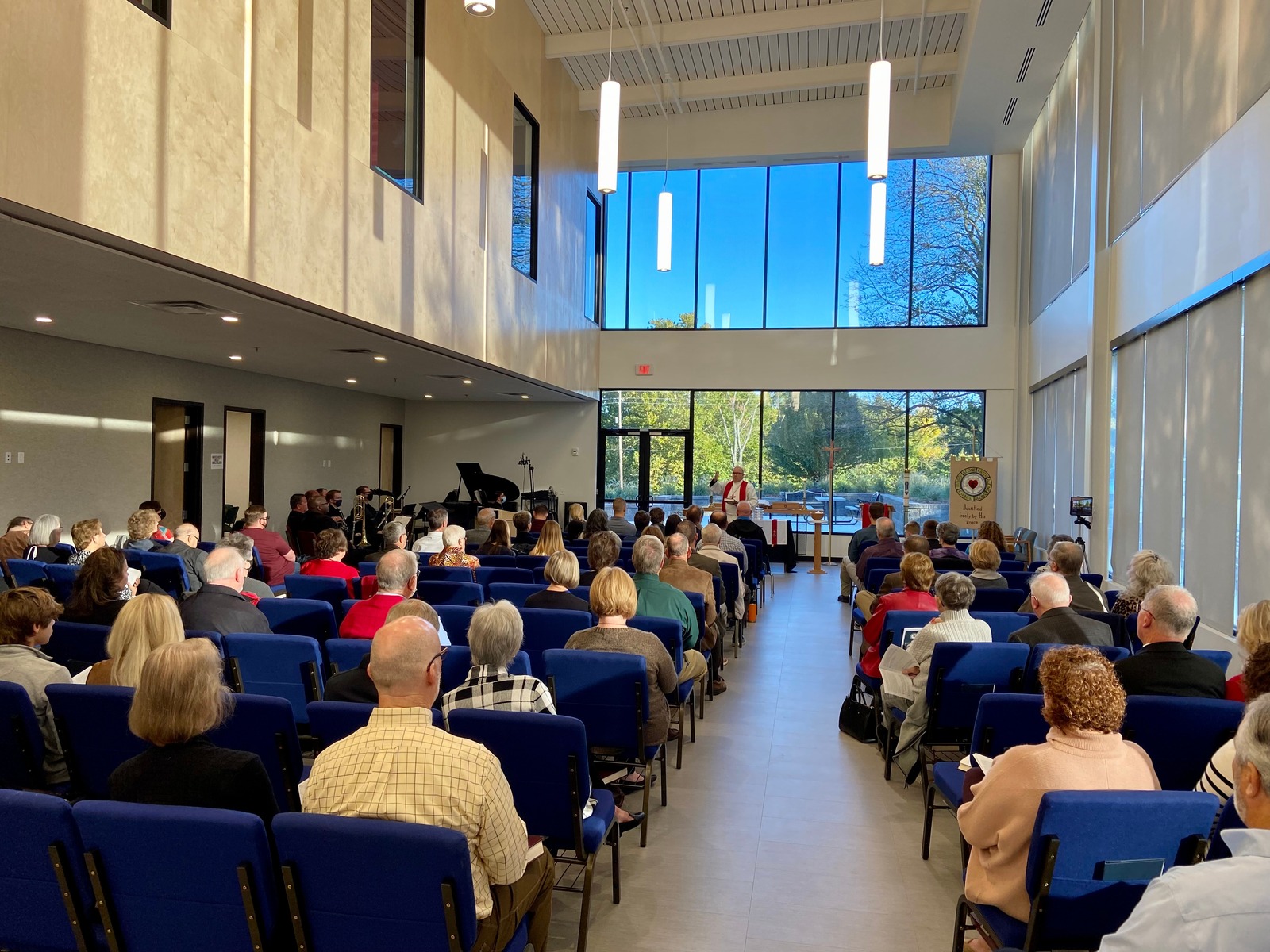 CTR congregation gathered for Sunday worship