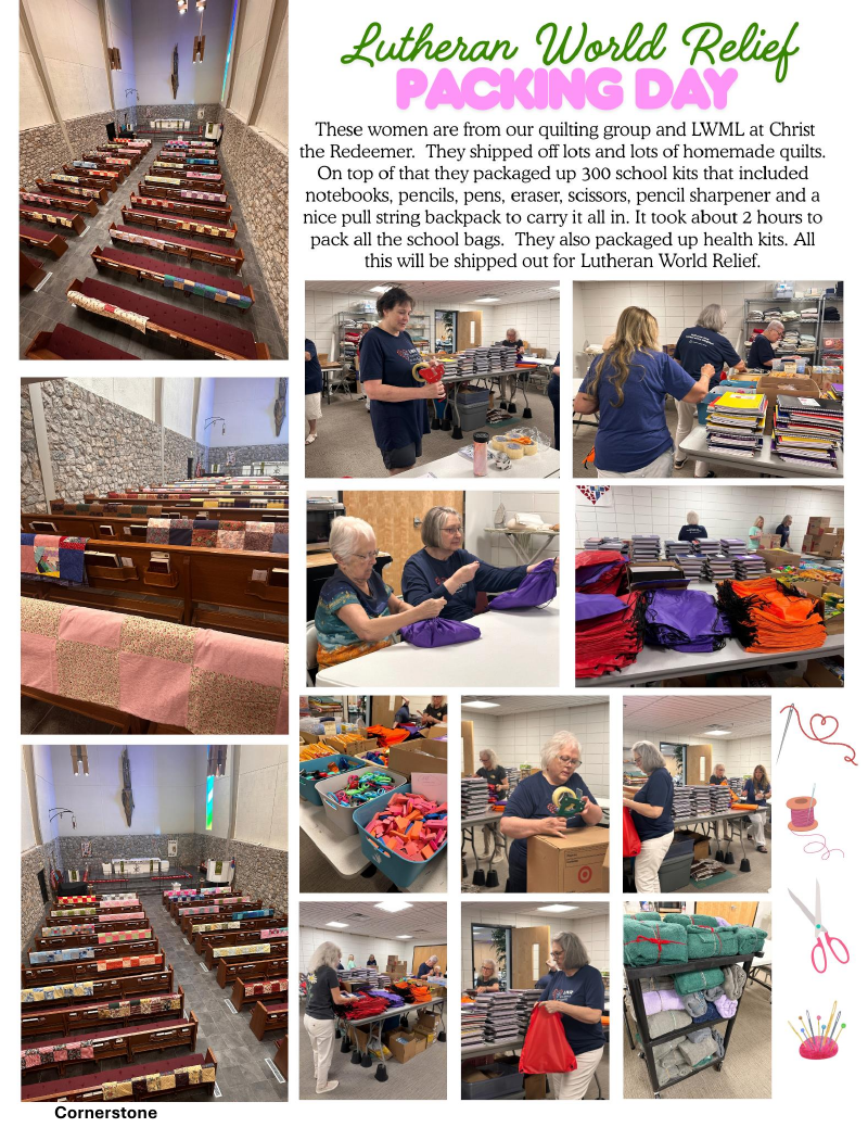Christ the Redeemer October 2026 newsletter, page 12